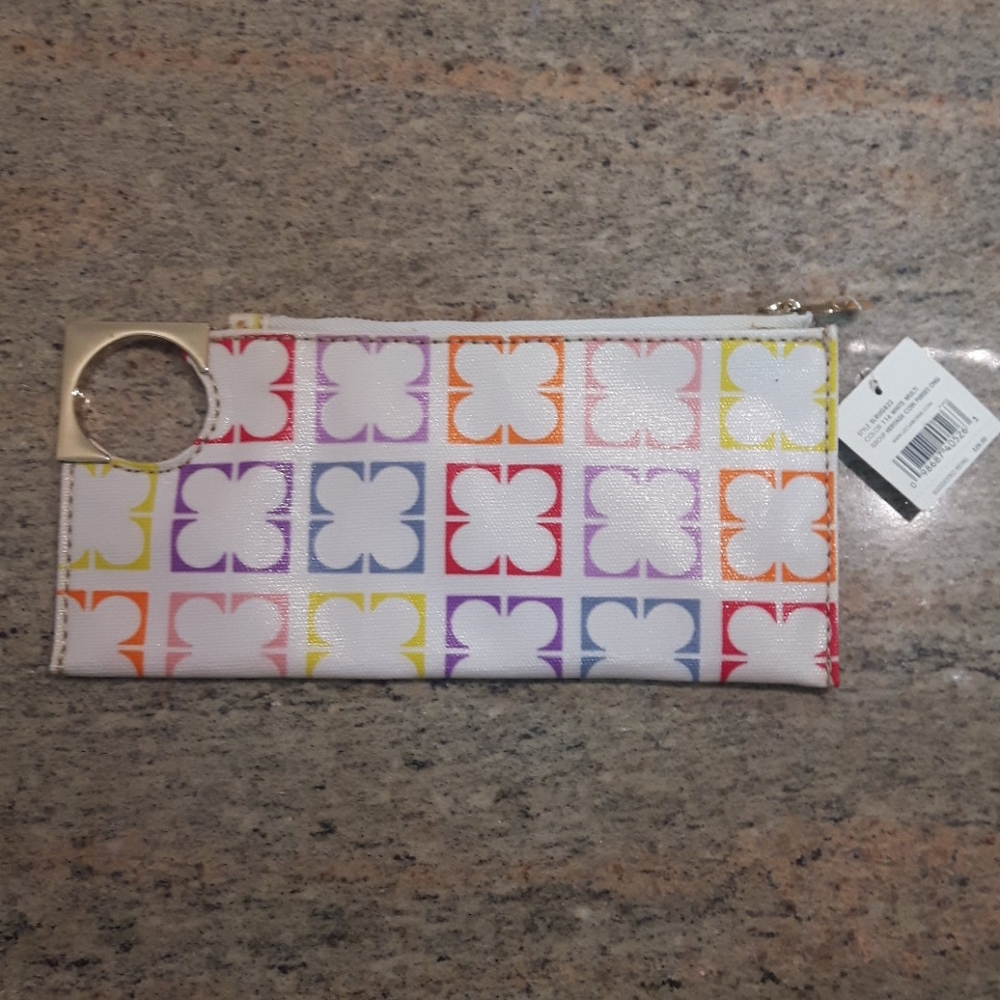🛍️ Liz Claiborne colourful make up bag